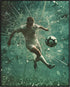 Posterizer 1 pcs-abstract modern football player dynamic poster 1-Sports & Hobby Art Gifts for sports fans Decor for Home & Office- unframed wall ...