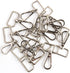 15 Pcs D Ring Swivel Lobster Claw Clasp, Push Gate Snap Hooks Trigger Clips(Silver, 1 inch)...