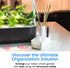 Solutions Smart Garden Click and Grow Storage Caddy, Stylish 3D Printed Plant Caddy For Plant Pods Storage, A Great Addition for Your Hydroponic H...