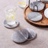 LIFVER Coasters for Drinks Absorbent, Living Room Decor, Ceramic Coasters Set of 6 with Cork Base, Protect Wooden Table or Furniture from Scratche...