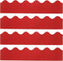 PATIKIL 3" x 1.08ft Bulletin Board Border, 30 Pack Scalloped Trim Strips Wall Decor for Locker Classroom Cork Poster Black Board White Chalkboard,...