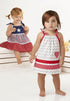 Simplicity Vintage New Look Patterns UN6353A Babies' Dresses and Panties, A (NB-S-M-L), White...