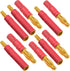 5Pairs ShareGoo No Cable 4mm Bullet Connector to 3.5mm Bullet Connector Banana Gold Plug Adapter for RC Car Boat FPV ESC Motor...