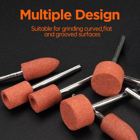 Sanding Bits for Dremel Rotary Tool, Grinding Stones Sanding Drill Bits with 1/8" Shank, Aluminum Oxide Sanding Accessories to Metal Rust Removal/...