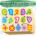 QUOKKA Wooden Puzzles for Toddlers 3-5 - Alphabet Toddler Puzzles 1-3 Years Old - ABC Gift Educational Toys for Boys and Girls - Wood Games for Ch...