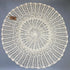 KEPSWET Cotton 36 inch Round Sunflower Beige Handmade Crochet Lace Tablecloth Doily...
