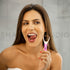Tongue Scraper - Dental Hygiene Tool, Stainless Steel - Copper Mouth Cleaner Non-Slip Silicone Handle - Helps Fight Bad Breath - Professional Oral...