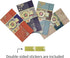 4 Pattens 4 Pcs Money Envelope (Pack of 4) 6.6"" x 3.4"" Korean Traditional Gold-Embossed Envelopes for Money Gift, New Year, Birthday, Wedding, S...