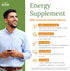 Noor Vitamins Energy+ Multivitamin; Halal Vitamin for Energy Production & Immunity, 26 Vitamins & Minerals, Black Seed, Dates, Honey, for Men & Wo...