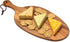 Lipper International Acacia Wood Oblong-Shape Paddle Board for Serving, 8-3/4" x 19-1/4" x 3/8"...