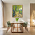 Posterizer 1 pcs-oil painting style-vibrant field with flowers-classics inspired 1-Landscape & Nature Art-Vintage Art-Gift for Art Lovers- unframe...