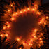 YULETIME Orange Christmas Lights with Brown Wire, 66 Feet 200 Count UL Certified String Lights, Pack of 2 Sets 33 Ft 100 Count Amber Incandescent ...