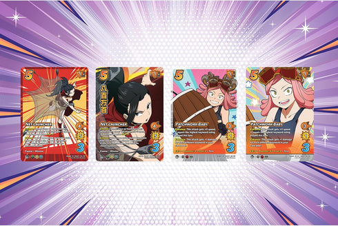 Universus My Hero Academia: Girl Power Booster - 11 Card Hanging Pack, Deck-Building Card Game, Powerful Female Characters, Includes Foil Card...