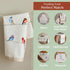 Maison d' Hermine Kitchen Towels Set of 2 100% Cotton 27.50" x 20" Reusable Cloth Tea Dish Towels Absorbent with Hanging Loop for Kitchen, Dining,...