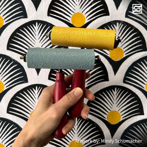 Speedball Deluxe Soft Rubber Brayer, 2-Inch...