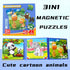 Puzzles for Kids Ages 3-5, 37 Pieces Toddler Animal Puzzles, Children Travel Activity Toys Games for Kids Boys Girls...