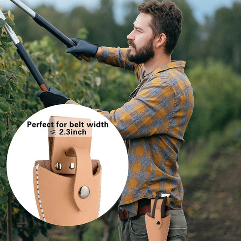 Sheath Pouch Holder Tool Pouch for Pruning Shears Pruner Pruning Shears Hanging for Garden Pruning Pliers Shears Scissors...