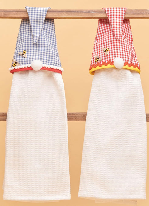 Simplicity Gnome Dish Towel and Potholders Kitchen Accessories Sewing Pattern Packet, Design Code S9878, One Size, Multicolor...