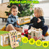Montessori Busy Board,Montessori Toys for 1-3 Years Old,Baby Sensory Board,Preschool Learning Activities,Wooden Toys for Toddler,Christmas & Birth...