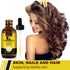 100% Virgin Cold Pressed Black Seed Oil Liquid for Hair Growth, Skin, 3 Times TQ, Omega 3 6 9, Antioxidant Supplement for Joints Digestive & Immun...