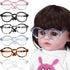 TOYANDONA Doll Glasses for 18 inch Dolls, 6pcs Mini Doll Eyeglasses Doll Dress Up Glasses with Clear Lens for Crafts Pets Doll Costume Accessories...