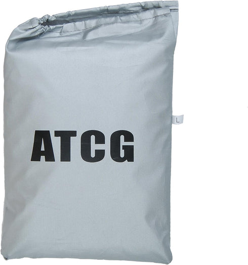 Bike Cover 190T Nylon Waterproof Bicycle Cover for Mountain Bike, Road Bike Outdoor Storage, L (Black)...