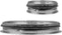 4" Inch Galvanized Steel Tee Cap with Rubber Gasket - Round Vent Cover - Indoor and Outdoor Pipe Cover - Dryer Vent Cover - Dryer Duct End Cap - Metal End Cap - Metal Plug -Round Metal Duct Cap