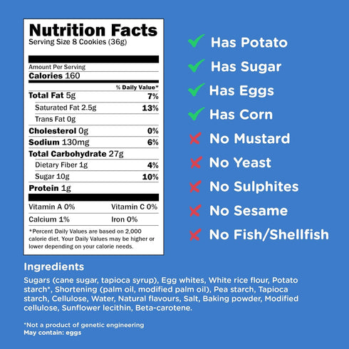 Kinnikinnick - Vanilla Wafers - Gluten Free, Allergy Friendly Cookies - 6.3 oz. Boxes - 2 Pack...