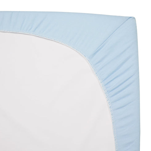 American Baby Company 2 Pack 100% Natural Cotton Fitted Pack and Play Sheets 39" x 27" - Soft & Breathable Pack N Play Sheets for Playard & Mini C...