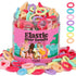 YGDZ Baby Hair Ties, 300pcs Elastic Toddler Hair Ties for Little Girls Kids, Small Mini Hair Bands Soft Ponytail Holders Hair Accessories, Multico...