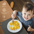 Moonkie Silicone Placemats for Baby & Kid, Stain-Proof Non-Slip Toddler Food Mats Eating Table Mat with 2 Packs...