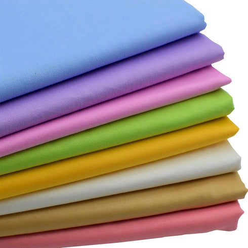 iNee Candy Solids Fat Quarters Fabric Bundles, Quilting Fabric for Sewing Crafting,18x22 inches,(Candy Solids)...