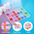 480Pcs Transparent Acrylic Beads Set Heart Star Plastic Spacer Beads Colorful Pony Loose Beads for DIY Necklace Bracelet Jewelry Making Supplies...