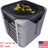 MODERN WAVE Central Air Conditioner Cover for Outside Units 32 x 32 - Top Universal Outdoor AC Cover Defender (Mesh, 32" x 32")...