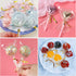 300PCS Lollipop Cake Pop Treat Bag Set Including 100pcs Parcel Bags, Papery Treat Sticks, Gold Metallic Twist Ties for Making Candies, Chocolates ...