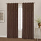 Starburst Window Curtain Panel, 54 by 63-Inch, Chocolate...