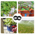 24pcs Black Tubing End Closure, Figure 8 End Fitting Drip Tubing 5/8 inch Drip Fitting, Irrigation Accessories End Closure for Garden Greenhouse S...