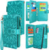 Harryshell Detachable Magnetic Zipper Wallet Leather Case with Cash Coin Pocket 12 Card Slots Holder Wrist Strap Lanyard for Samsung Galaxy A32 5G...