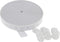 Flat Sewing Band Spool with Buttonholes Elastic Stretchable, Ideal for DIY Waistbands and Necklines (White, 3/4 inch X 12Y)...