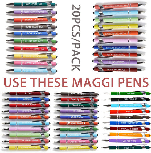 20 Pieces Ballpoint Pen Refills Black Ink 1.0mm Medium Point Smooth Writing Pen Refills Replacement Gel Ink Refills for Retractable Ballpoint Pen ...