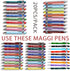 20 Pieces Ballpoint Pen Refills Black Ink 1.0mm Medium Point Smooth Writing Pen Refills Replacement Gel Ink Refills for Retractable Ballpoint Pen ...