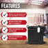 HVAC Air Blend Door Actuator Rear - 604-213, 1L2Z19E616BA, YH-1743 - Compatible with Ford, Lincoln & Mercury SUVs - Expedition, Explorer, Navigato...