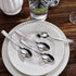 KEAWELL Premium 4-Piece Louis Hammered Spoons Set, 18/10 Stainless Steel, Set of 4, Fine Spoon Set with Squared Edge, Dishwasher Safe (6.4" Teaspo...