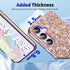 Galaxy A35 Glitter Case for Samsung Galaxy A35 5G Phone Case for Women Girls, Slim Ultra Thin Matte Back Shockproof Protective Cover for Samsung A...