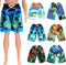 Bencailor 6 Pcs Doll Clothes Boy Doll Beach Shorts Tropical Print Swimsuit Doll Accessories for Boy Dolls (Stylish)...