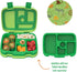 Bentgo® Kids Prints Tray with Transparent Cover - Reusable, BPA-Free, 5-Compartment Meal Prep Container with Built-In Portion Control for Healthy ...