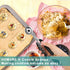 Cookie Scoop 1.5 Tbsp, Cookie Dough Scoop, Size #50/1.5 Tablespoons/ 23 ml, Cookie Scoop for Baking, Black, 18/8 Stainless Steel, Comfortable Grip...