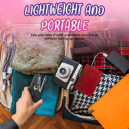 Lightweight and Easy Operated Cordless Handheld Sewing Machines for Beginners,Mini Hand Sewing Machine with Accessory Kit, Portable Sewing Machine...