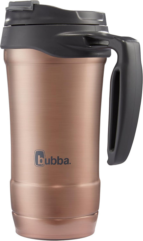 Bubba Hero Stainless Steel Travel Mug with Handle, 18 oz., Rose Gold...