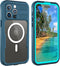 iPhone 14 Pro Max Case Compatible with MagSafe,Magnetic Waterproof DropProof DirtProof Snowproof Anti-Scratch Heavy Duty Protection Built in Scree...